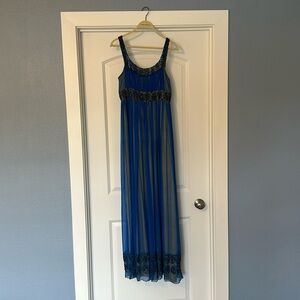 NightWay Beaded Gown Size 4